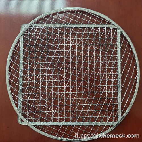 Mesh a filo griglia per barbecue usa e getta da 280 mm